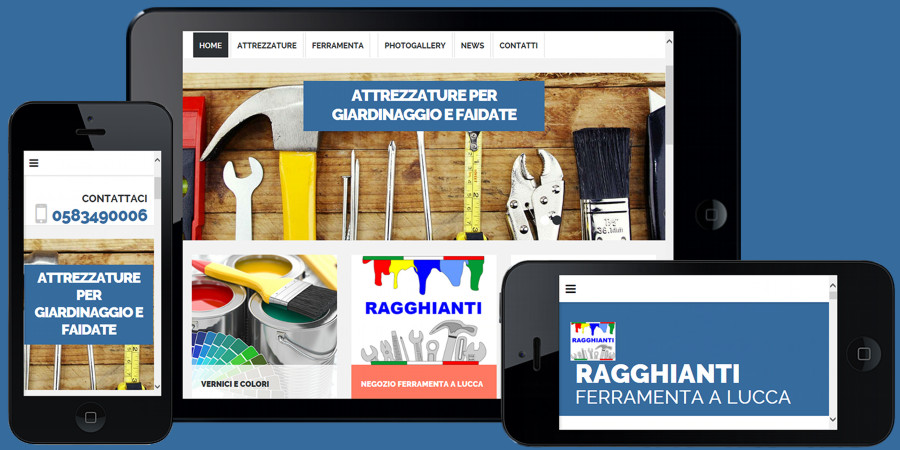 Nuovo sito web Ferramenta Ragghianti Lucca